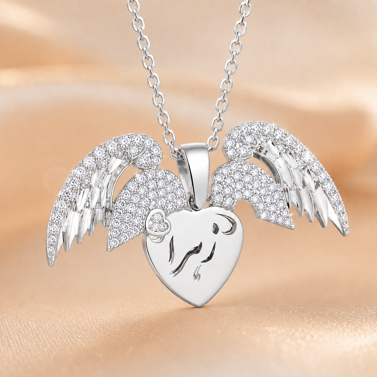 Open Heart Necklace