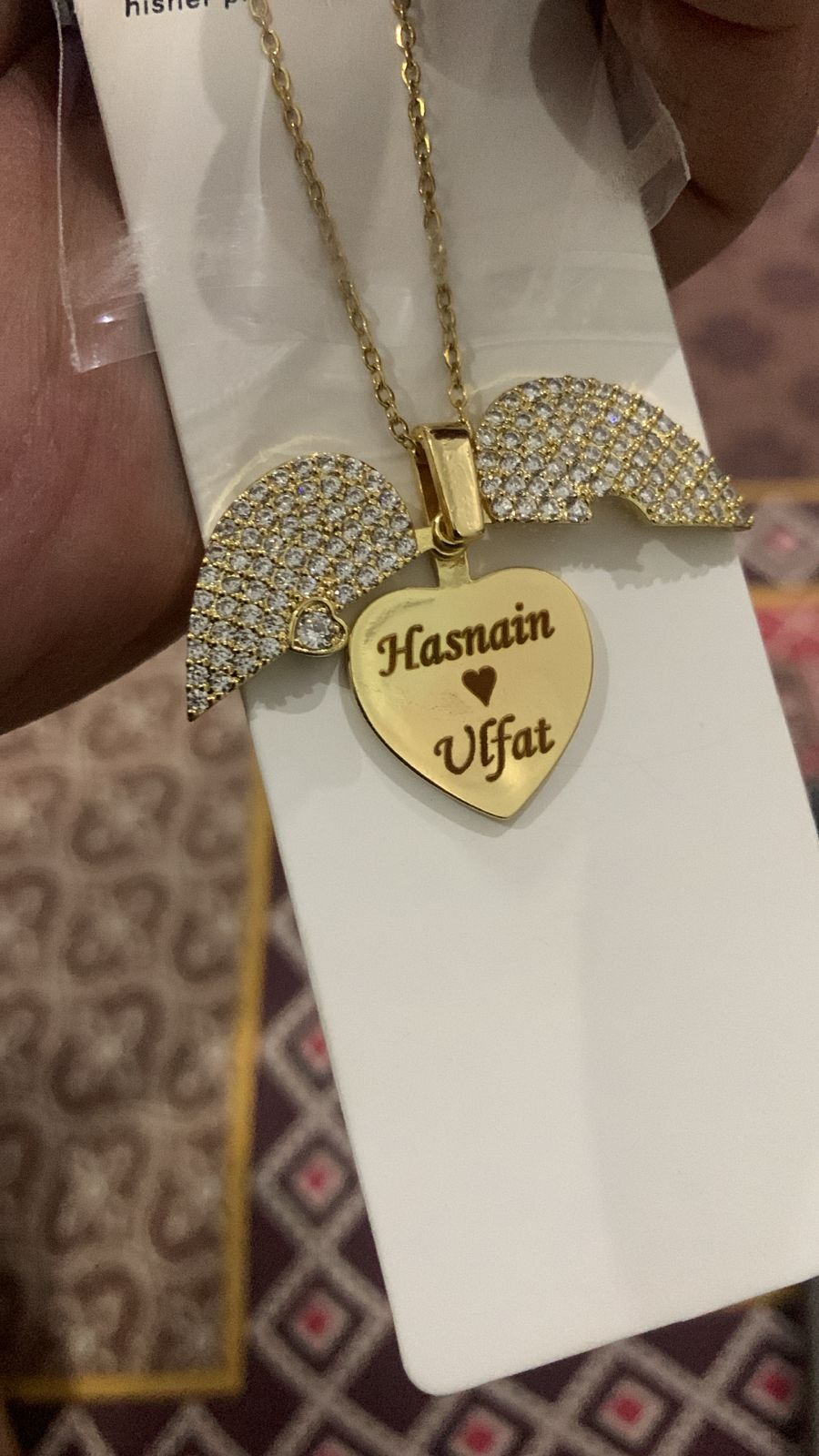 Open Heart Necklace