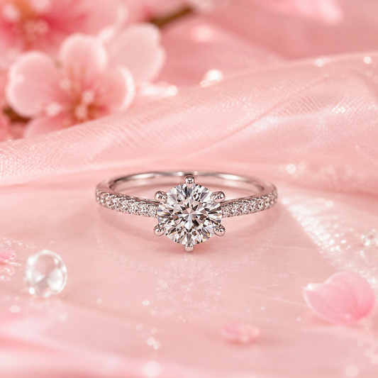 Beauty Stone Ring with Gift Box