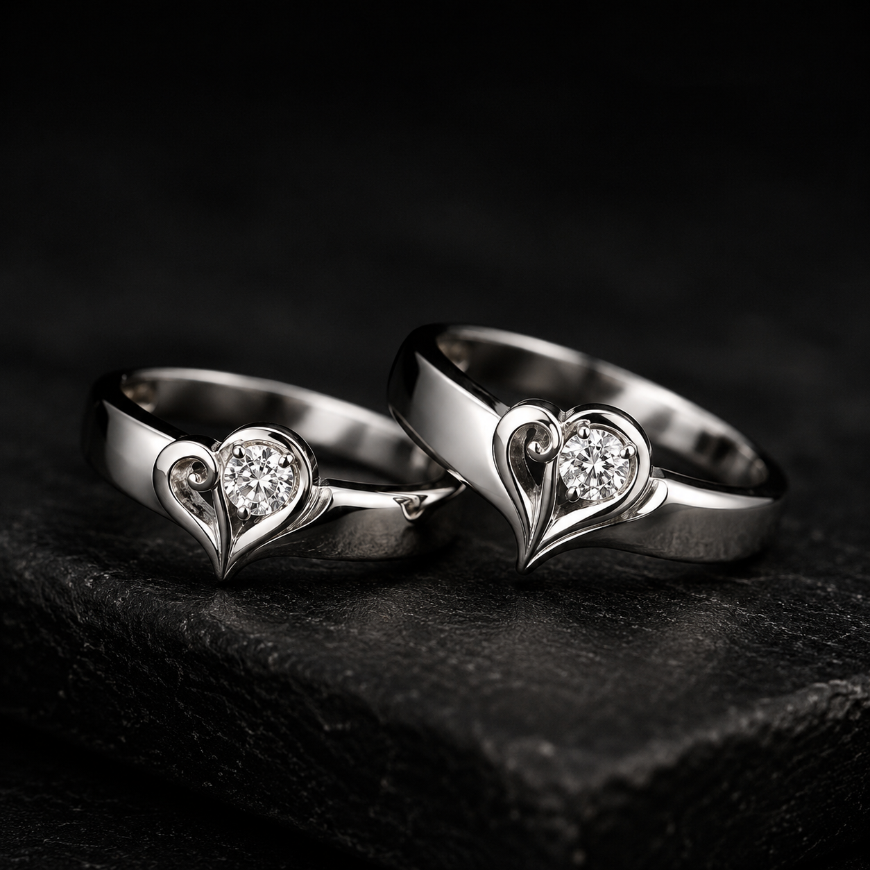 Trendy Couple Rings