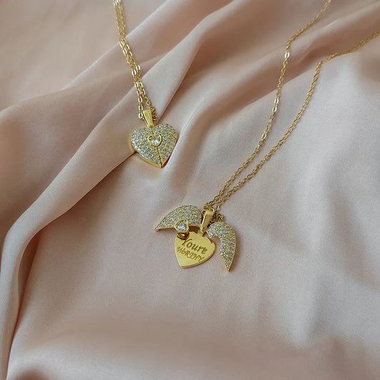 Open Heart Necklace