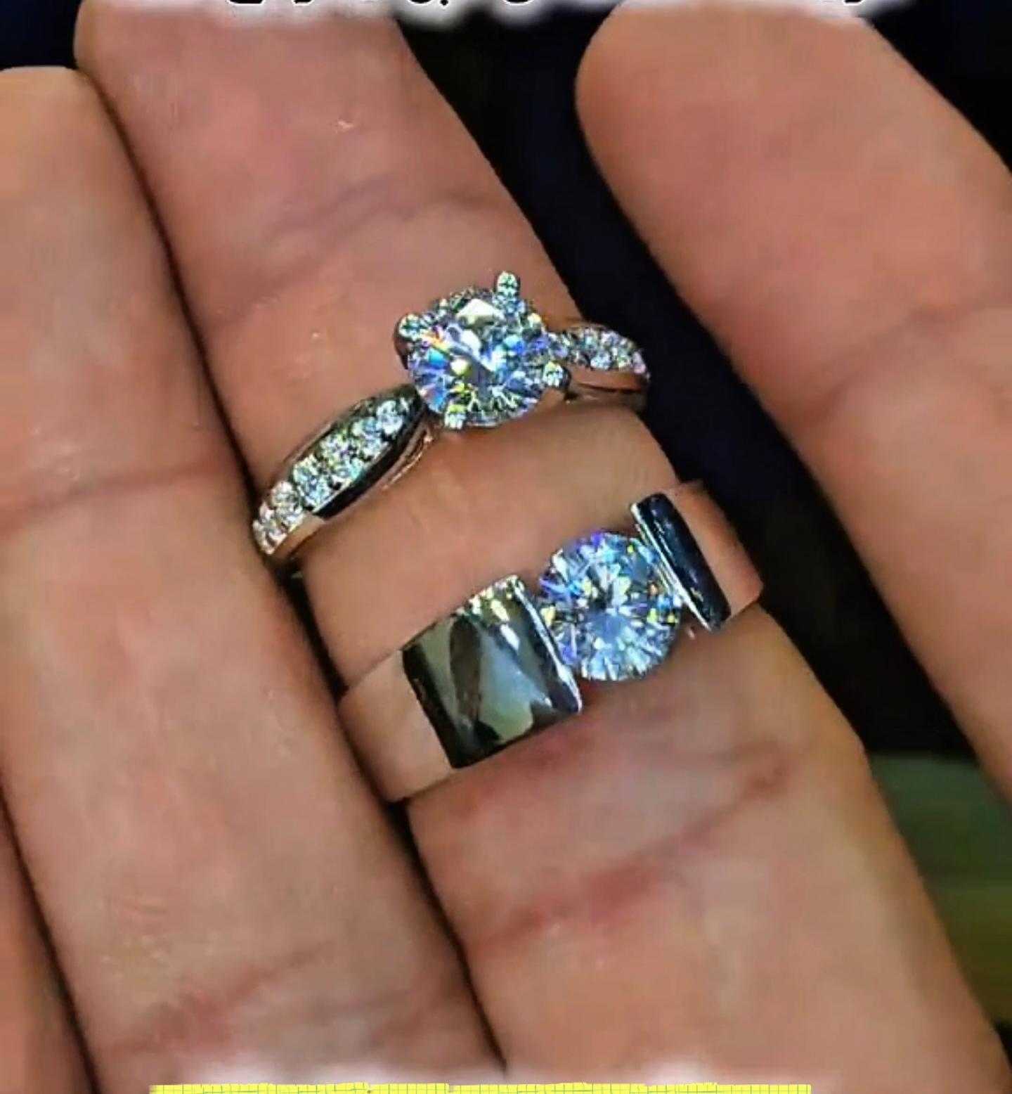Trendy Couple Rings
